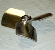 Wide blade fluidfoil impeller