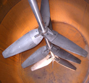 Multiple level fluidfoil impellers